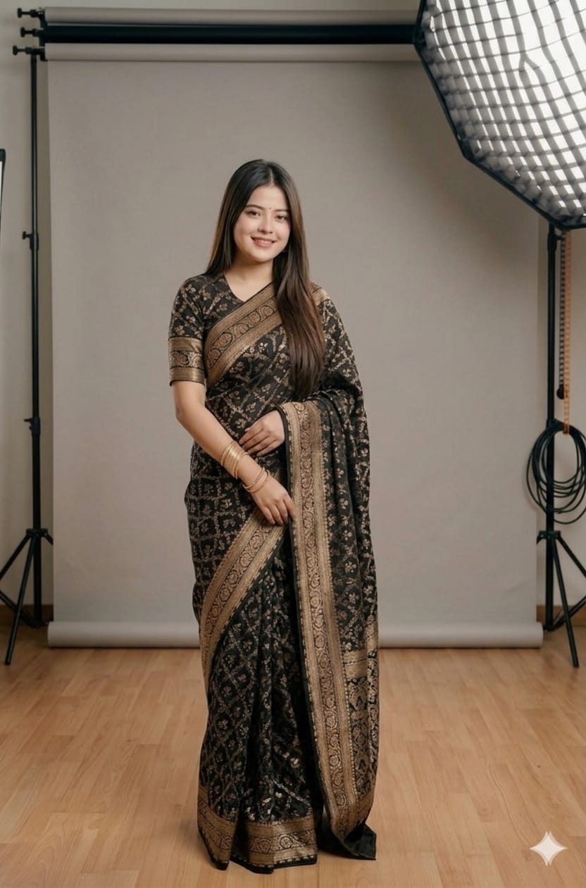 Japani Silk Sharee with Blouse Piece 29769
