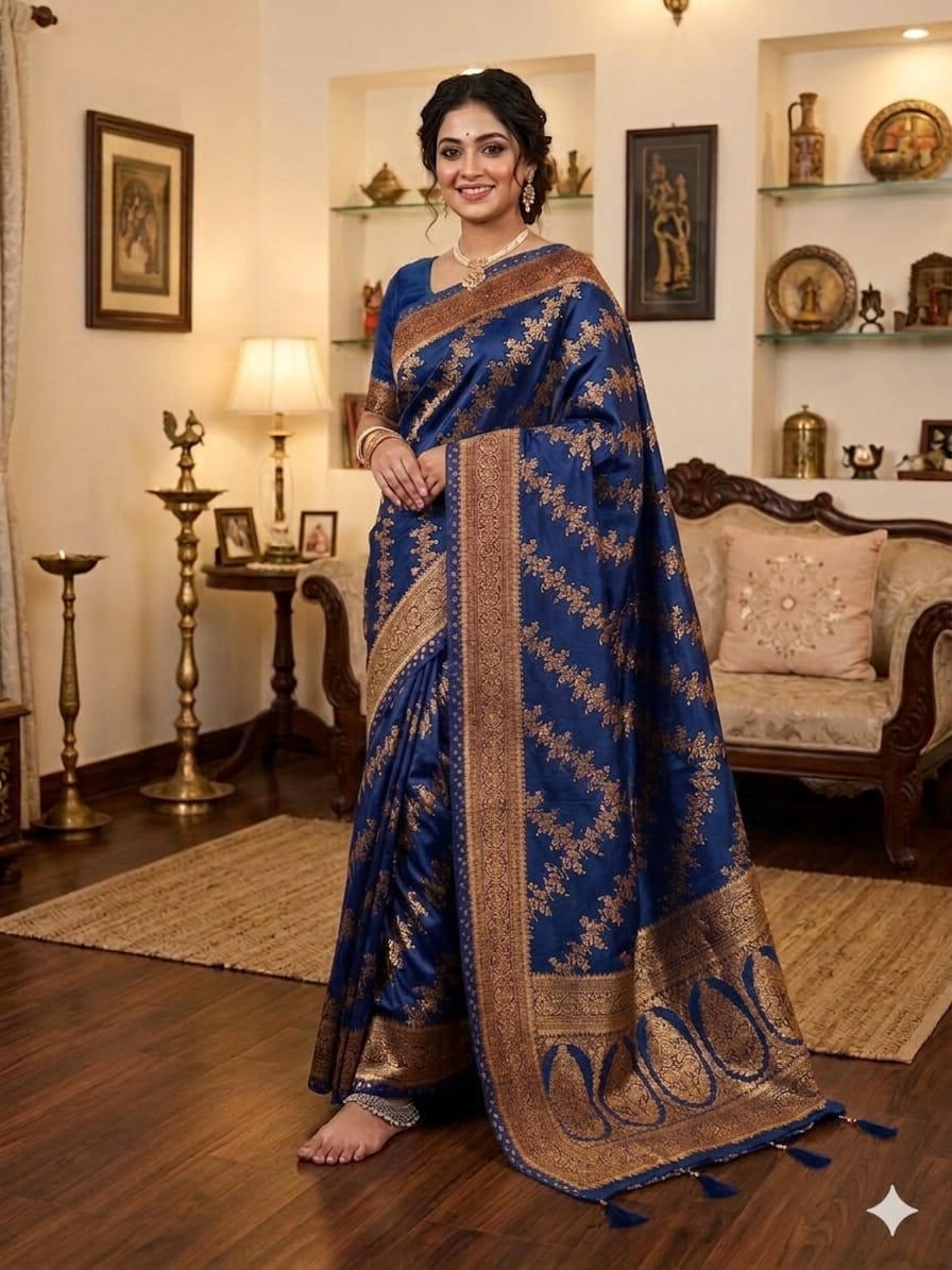 Japani Silk Sharee with Blouse Piece 29778